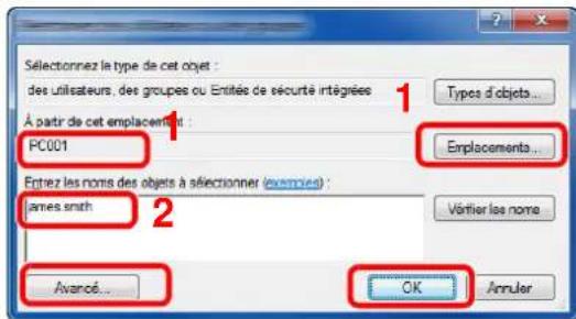KYOCERA Ecosys M5526cdn - Spécifier l'emplacement. - 1