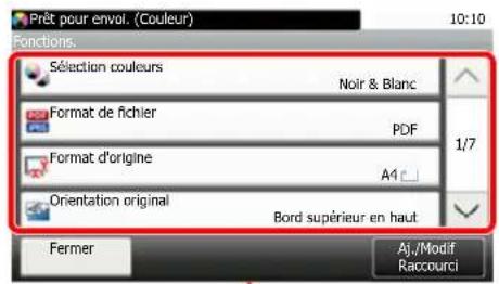 KYOCERA Ecosys M5526cdw - Envoyer - 2