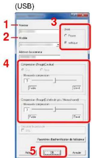 KYOCERA Ecosys M5526cdw - Configurer le pilote TWAIN. - 2