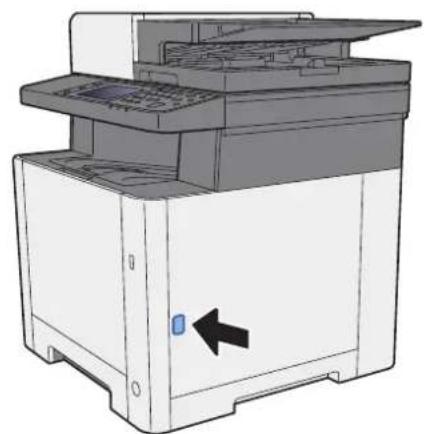 KYOCERA Ecosys M5526cdw - Ouvrir le capot droit. - 1