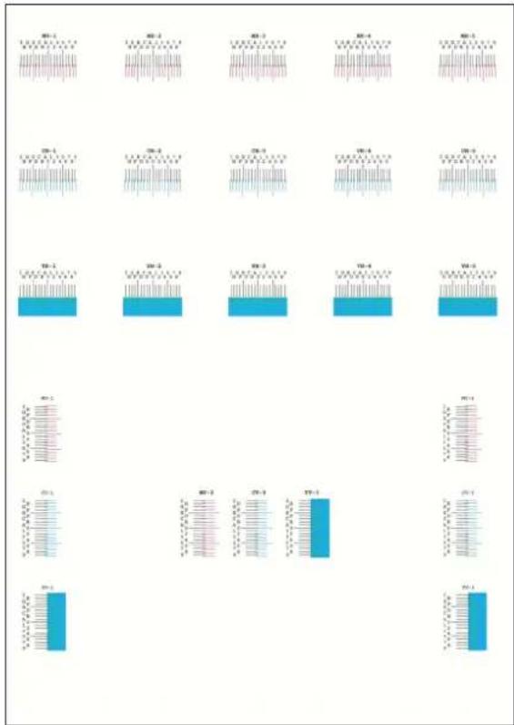 KYOCERA Ecosys M5526cdw - Exemple de graphique : - 1