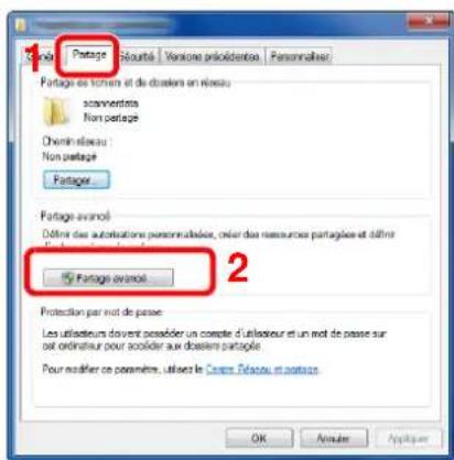 KYOCERA Ecosys M5526cdw - Creer un dossier. - 2