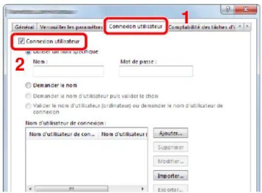 KYOCERA Ecosys M5526cdw - Configurer les paramètres. - 1