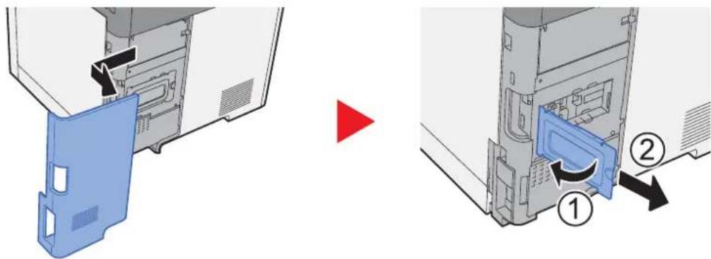 KYOCERA Ecosys M5526cdw - Installation des modules de mémoire - 1