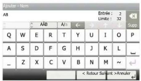 KYOCERA Ecosys M5526cdw - Écran de saisie en majuscules - 1