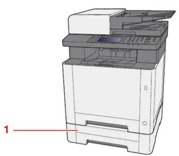 KYOCERA Ecosys M5526cdw - Nomenclature (avec les équipements en option installés) - 1