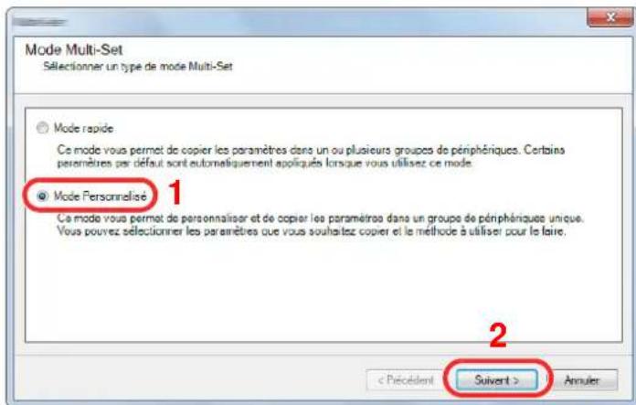 KYOCERA Ecosys M5526cdw - Inscription des données du carnet d'adresses sur la machine - 2