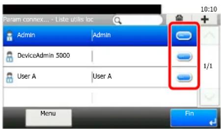 KYOCERA Ecosys M5526cdw - Modifier les propriétés utiliser. - 1