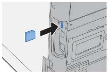 KYOCERA Ecosys M5526cdw - Installation et formatage de la carte mémoire SD/SDHC - 2