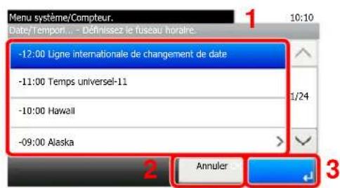 KYOCERA Ecosys M5526cdw - Configurer les paramètres. - 1