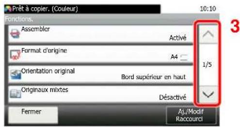 KYOCERA Ecosys M5526cdw - Touché de fonctions - 2