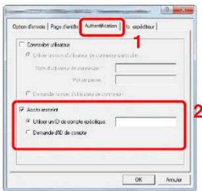 KYOCERA Ecosys M5526cdw - Configurer les paramètres. - 1