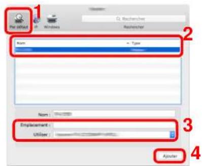KYOCERA Ecosys M5526cdw - Configurer l'imprimante. - 3