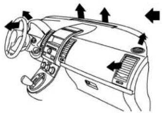NISSAN Sentra (2009) - TABLEAUXDEDIRECTIONDEL'AIR - 1