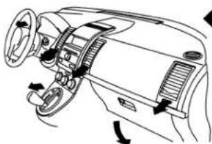 NISSAN Sentra (2009) - TABLEAUXDEDIRECTIONDEL'AIR - 6
