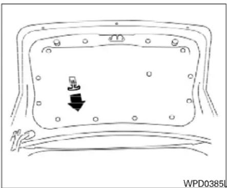 NISSAN Sentra (2009) - OUVERTUREÀL'AIDEDELACLÉ (selonl'équipementduvéhicule) - 1