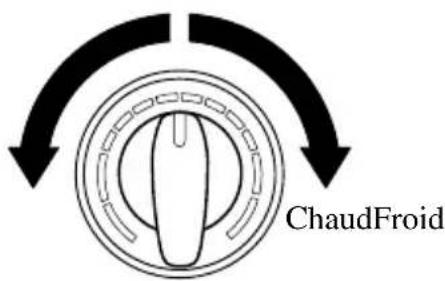 MAZDA MX5 (2004) - Cadran de commande de température - 1