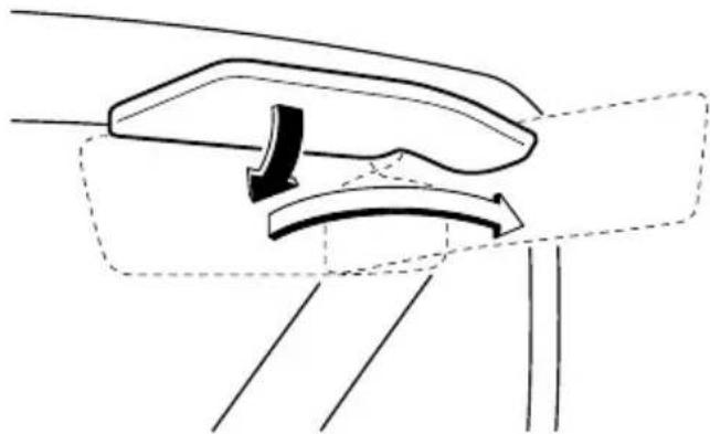 MAZDA MX5 (2004) - Pare-soleil - 1