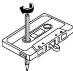 MAZDA MX5 (2004) - Manipulation du lecteur de cassettes - 3