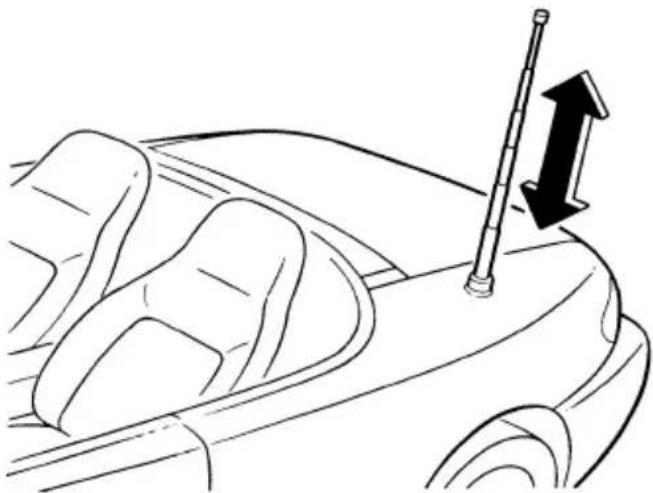 MAZDA MX5 (2004) - Antenne électrique - 1