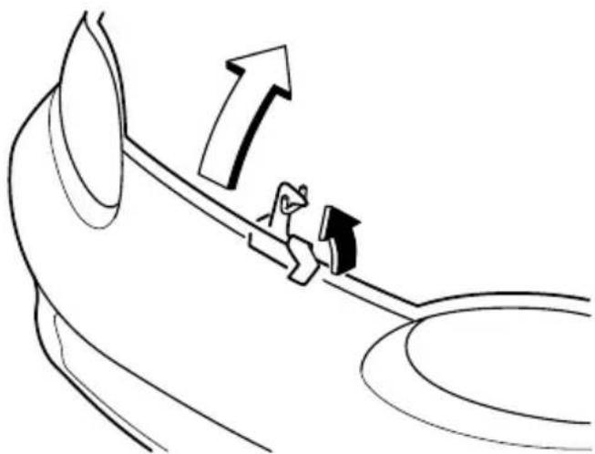 MAZDA MX5 (2004) - Ouverture du capot - 2