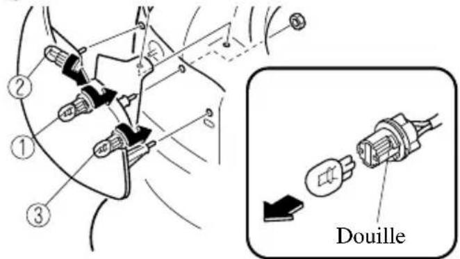 MAZDA MX5 (2004) - Feux de freinage/feux d'arrêt, clignotants d'arrêt, feux de recul - 2