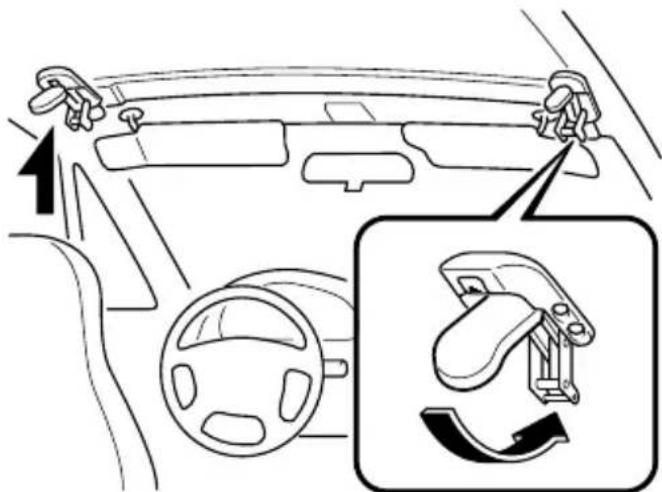 MAZDA MX5 (2004) - Pour relever la capote - 3