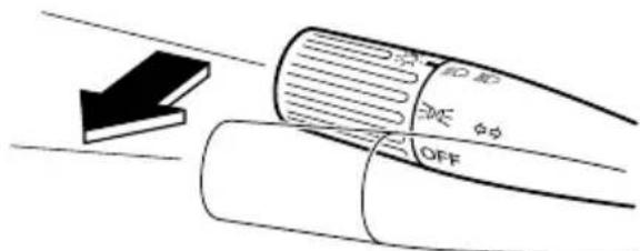 MAZDA MX5 (2004) - Rappel des feux allumés - 2