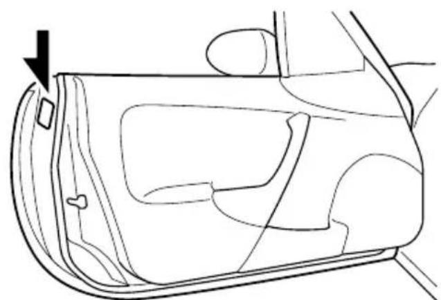 MAZDA MX5 (2004) - Numéro d'identification du véhicule - 2