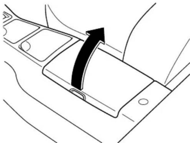 MAZDA MX5 (2004) - Ouverture du couvercle du coffre à l'aide de la commande de déverrouillage à distance - 1