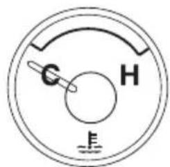 MAZDA BSeries (2006) - Indicateur de température du liquide de refroidissement: - 1