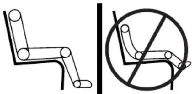 MAZDA BSeries (2006) - Recommendations d'utilisation du hausseur par les enfants - 1