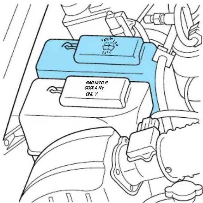 MAZDA BSeries (2006) - Liquide de lave-glace - 2