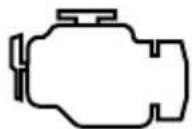 MAZDA BSeries (2006) - Témoin d'anomalie du moteur: - 1