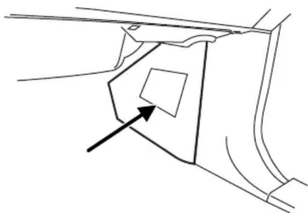 MAZDA BSeries (2006) - Porte-fusibles de l'habitacle - 1