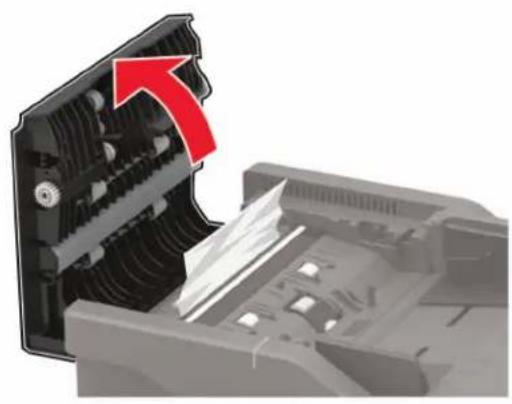 LEXMARK CX421adn - Bourrage papier derrière la porte C - 1