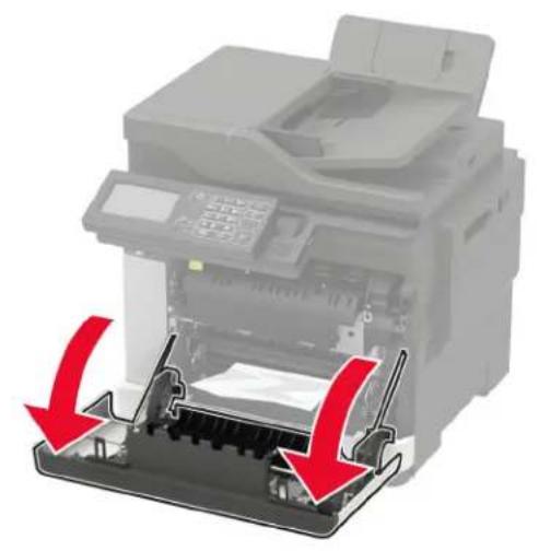 LEXMARK CX421adn - Bourrage papier dans l'unité de fusion - 2