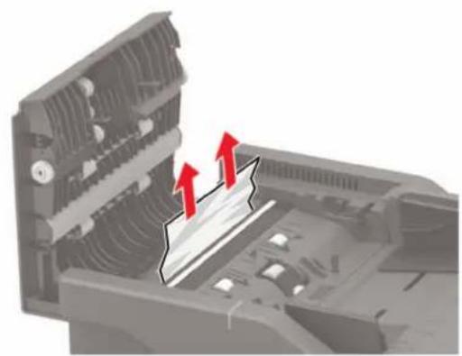 LEXMARK CX421adn - Bourrage papier derrière la porte C - 2
