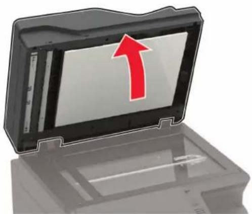 LEXMARK CX421adn - Nettoyage du scanner - 1