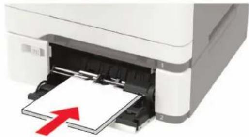 LEXMARK CX421adn - Bourrage papier dans le chargeur multifonction - 3
