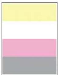 LEXMARK CX421adn - Couleurs manquantes - 1