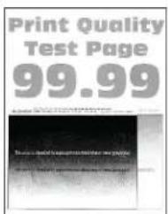 LEXMARK CX421adn - Images rémanentes - 1