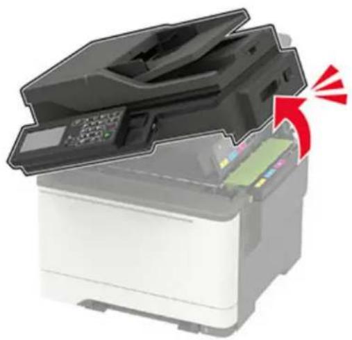 LEXMARK CX421adn - Remplacement d'une cartouche de toner - 1