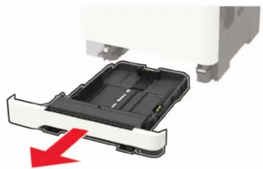 LEXMARK CX421adn - Chargement des tiroirs - 2