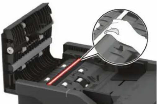 LEXMARK CX421adn - Nettoyage du scanner - 8