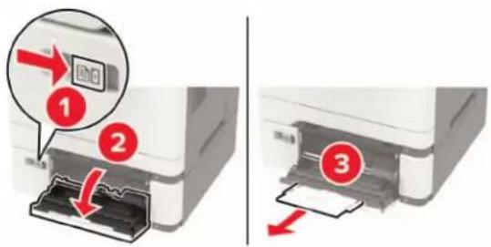 LEXMARK CX421adn - Alimentation du chargeur multifonction - 1
