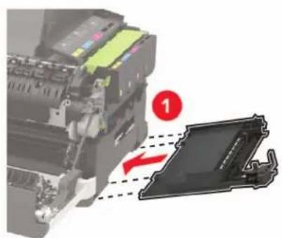 LEXMARK CX421adn - Remplacement de la bouteille de récapération de toner - 7