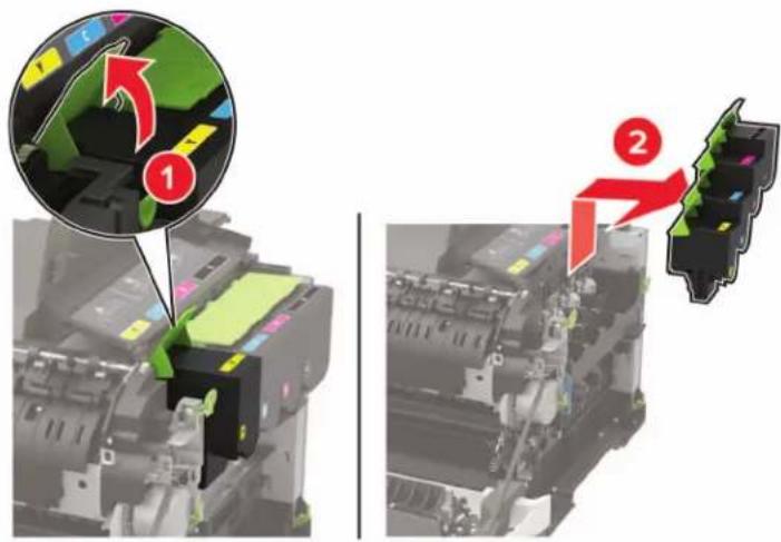 LEXMARK CX421adn - Remplacement d'un kit de traitement d'images - 5