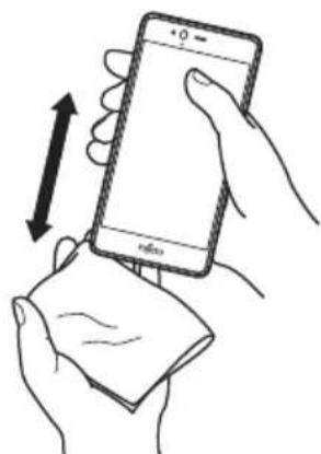 FUJITSU Arrows M04 - 水拔きにて - 3