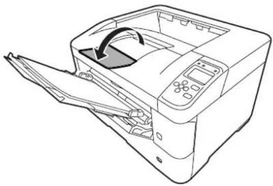 EPSON LPS4250PS - 用紙サイズに応て、排紙トレイを開きます。 - 1